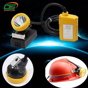 DC4.2V 120 lumens led waterproof ip65 underground cord miners cap headlamp