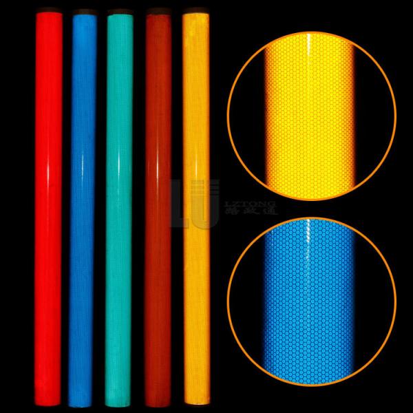 Cheap EN12899 RA2 Reflective Sheeting For -40C To 80C Application Temperature for sale