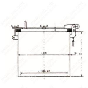 Single Open Weather Tight Hatch Cover
