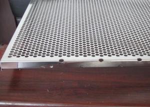1-5mm Different Hole Shape Thickness Galvanised Punching Mesh