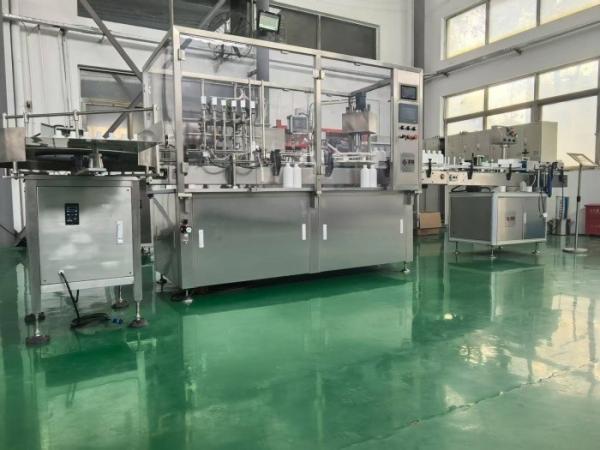 Cheap Vial Filling and Capping Machine for Chemical Acid Liquid Solution 5-20ml Filling and Capping with Isolator, GMP Compliant for sale
