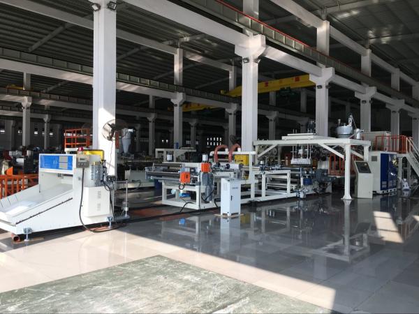 Cheap PE PP PS ABS Plastic Sheet Extrusion Machine For File Folder / Lamp Shade for sale