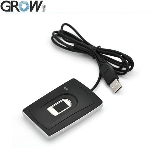 Cheap GROW R106 ISO ANSI Standard Biometric Desktop Capacitive USB Fingerprint Reader Support Windows Android for sale