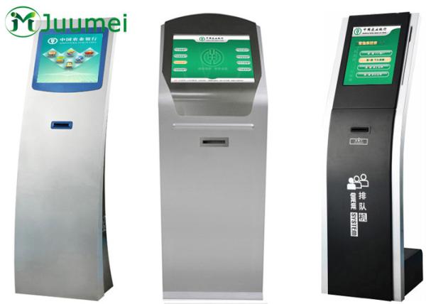Cheap 17" WIFI Queue Management Kiosk Smart Self Service With Touch Screen for sale