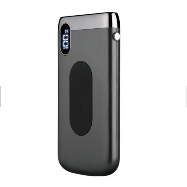 Cheap Qi Wireless Portable Cell Phone Power Bank / Mini Fast Charger 10000mAh for sale