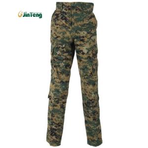 Best Men's 65% polyester / 35% cotton rip-stop customized color fabric ACU pants wholesale