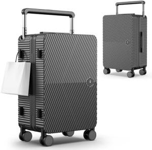 Best Carry On Luggage, Hard Shell Suitcase With 360°Spinner Wheels, Airline Boarded Suitcase &amp; Lsa Lock Dual Zippers. wholesale