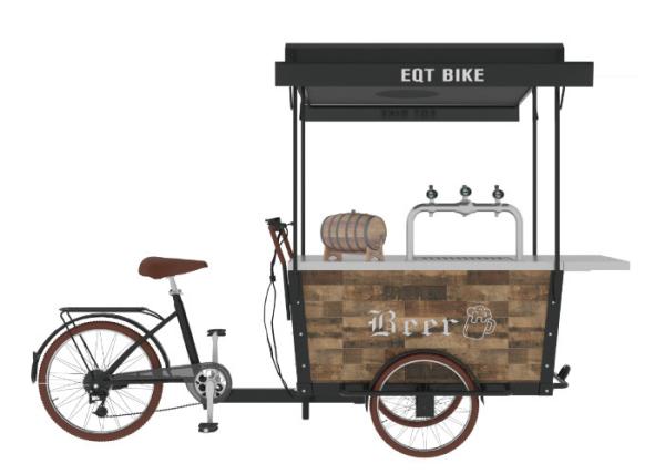 Cheap Custom Mobile Kiosk Carts Excellent For Beer Vending And Distribution for sale