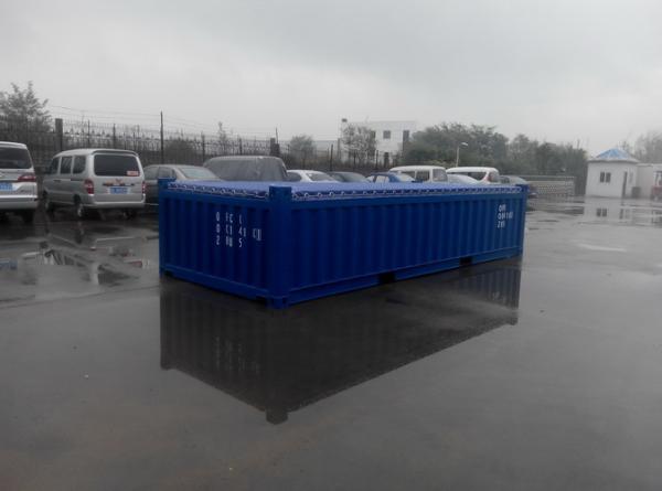 Cheap Customized Standard Half Height Container 20ft Open Top Width 2438MM for sale