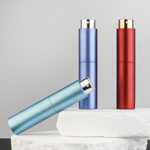 China Metal Perfume Atomizer Bottles Portable Mini Black 20ml No Leaking on sale