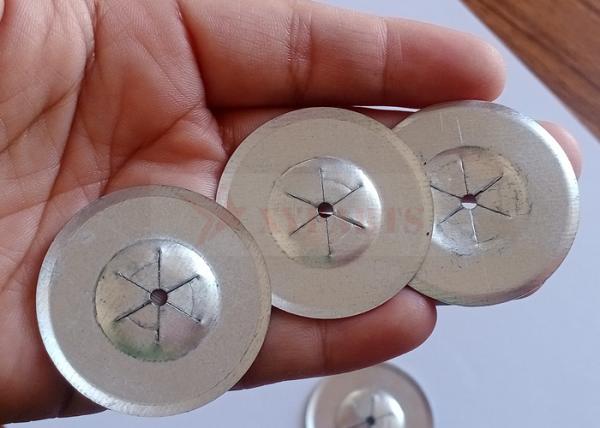 Cheap 1-1/2" Round Self Locking Washers Used In Conjunction With Insulation Pins for sale