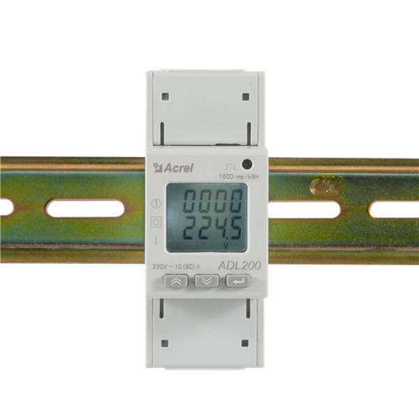 Cheap Acrel ADL200 Single Phase Din Rail Meter Voltage And Current Meter Modbus Din Rail Single Phase Energy Meter Data Logger for sale