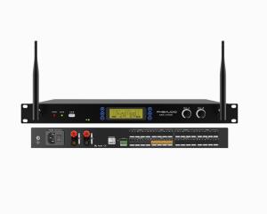 Best DSP Digital Signal Processor 4X4 Integrated Wireless Microphone / Power Amplifier wholesale