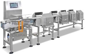 Horizontal Weight Grader Sorting Machine Multi Weight Sorting Checkweigher PLC Control