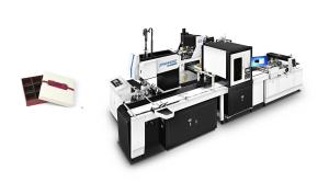 Silent Fully Automatic Paper Box Making Machine With Motion Controller
