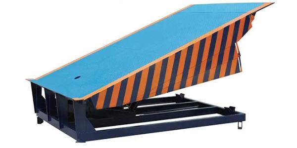 Cheap Safety Curbs Loading Dock Leveler Galvanized Finish for sale