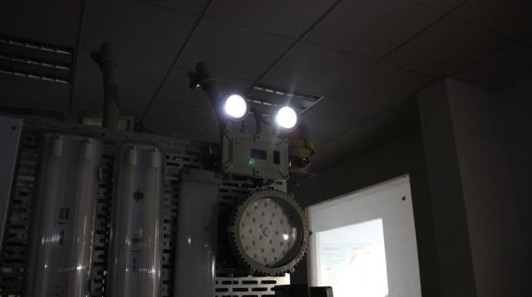 Cheap Explosion Proof Emergency Light with Color Temperature Options and Alarm 2*3w for sale