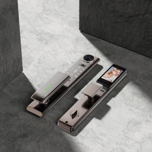 China S923MAX Digital Door Lock with Fingerprint Password Card Key Wifi 3D Face ID on sale