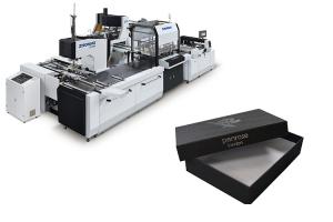 Best Multipurpose Automatic Rigid Box Making Machine For Shirt / Underwear / Hardware Box wholesale