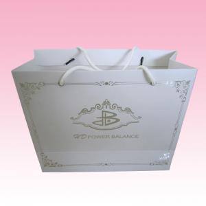 Best custom white paper gift handle bags wholesale printing manufacturer wholesale