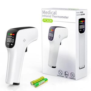 Infrared Forehead 1sec Digital LCD Fever Thermometer Custom 3 Color