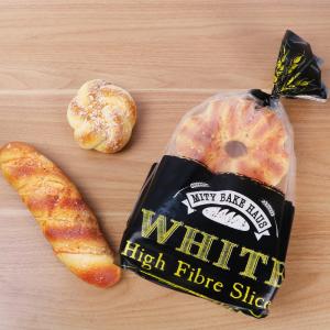 China Plastic Clear PE Wicker Bread Packaging Bags Custom Logo Printed on sale