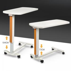Best Mobile Hospital Medical Furniture ABS Wooden Hydraulic Lifting Dining Table With Pulley wholesale