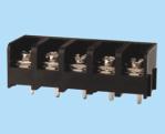 Black barrier terminal block with copper blocks Barrier RDHB825 B 825 barrier