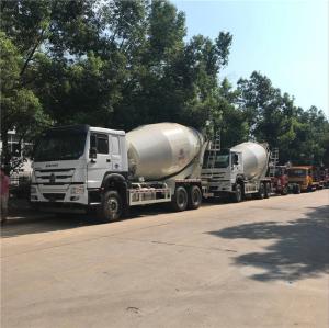 China Hot Model 8 m3 10 m3 6*4 SINOTRUK HOWO Concrete Mixer Truck White With 371HP on sale