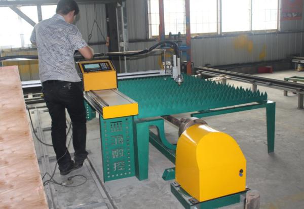 Cheap Multi Languages CNC Pipe Cutting Machine , CNC Plasma Pipe Cutter Long Lifespan for sale