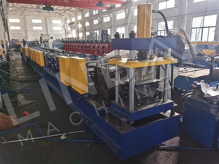 Wall Panel Structure Chain Drive High Speed Metal Door And Window Roll Forming Machine
