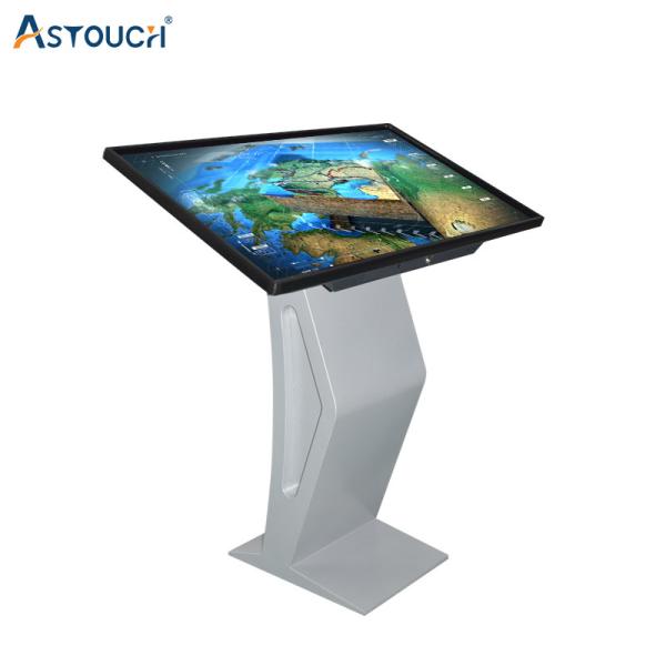 Cheap Capacitive Touch Screen Interactive Kiosk Enhanced Viewing Angle 178/178 Brightness 350cd/m2 for sale