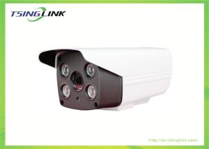 China 4 Lamps 4g Wireless CCTV Camera , Network Bullet Camera IR Distance 60m on sale