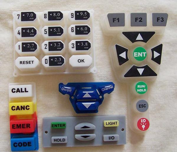 Cheap China silicone remote control case keys, buttons and keypad for sale