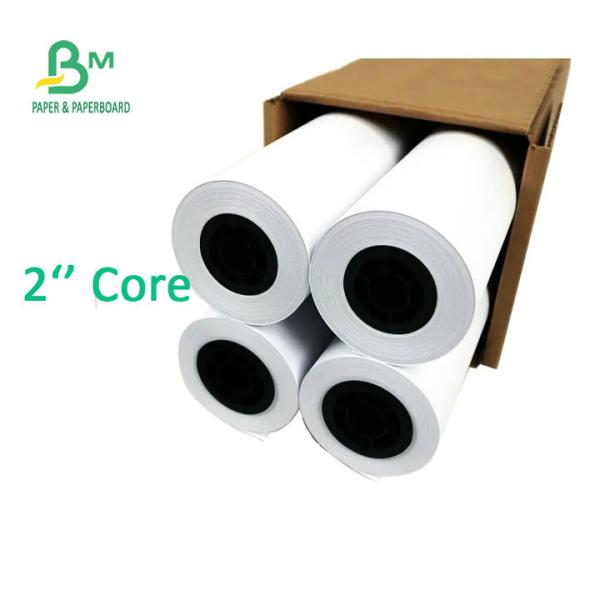 Cheap Wide Format CAD Uncoated Bond Rolls 20# Plotter Paper 24'' x 150' for sale