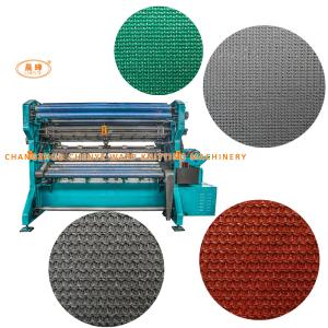 China High-Speed Warp Knitting Shade Net Making Machine For Customizable Colour on sale