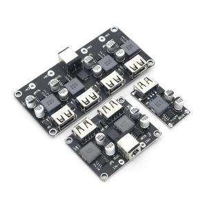 China Boost Converter Board Dual USB Step Down Power Supply Module QC3.0 QC2.0 6-32V 9V 12V 24V on sale