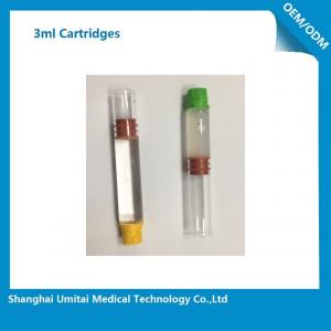 Best Pharmaceutical Red Butyl Rubber Glass Cartridge , Local Anesthetic Cartridge wholesale