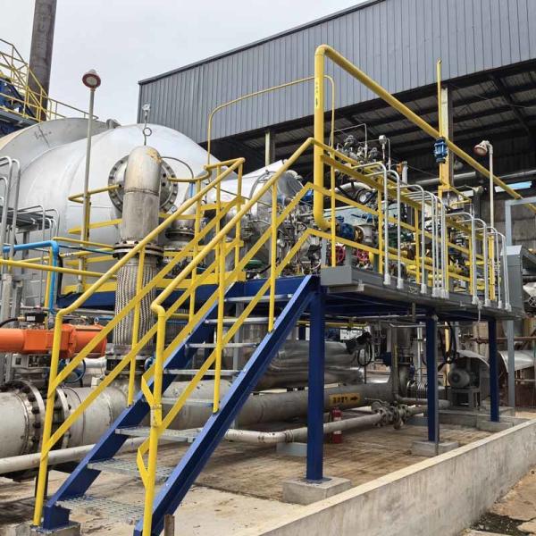 High Thermal Natural Gas Fired Boiler Automatic Adjustment 1.0MPa to 4.0MPa Steam Pressure