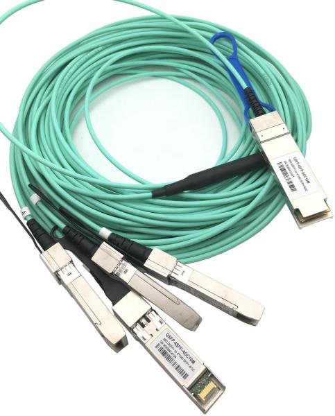 Cheap Super Speed Multi Mode Q4SFP AOC 40g Aoc Cable for sale