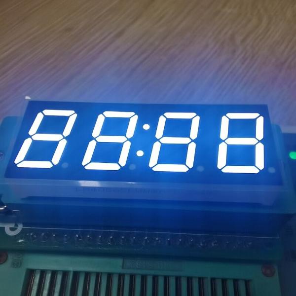 Cheap 4 Digit 14.2mm Orange 7 Segment LED Display Common Anode For Temperature Control for sale