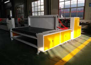 China Durable Thin Blade Slitter Scorer / Corrugated Paperboard Machine With Stacker on sale