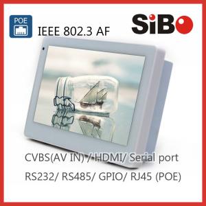 Q896 7 Touch Screen Controller With CVBS IN And POE For Home Automation
