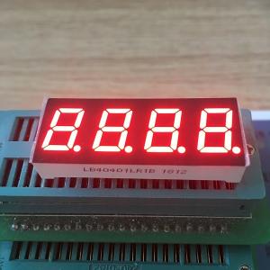 Best 0.4 Inch Multi Color 7 Segment Display Common Cathode Temperature Indicator Applied wholesale
