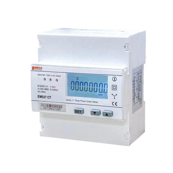 Cheap Modbus RTU Communication Dual Tariffs Three Phase WiFi KWh Meter for Within Budget for sale