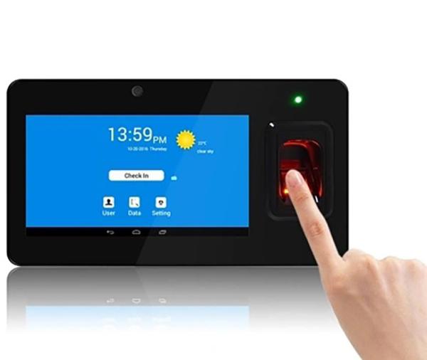 Cheap FCC TCP WiFi Android Thumbprint Biometric Attendance Machine for sale