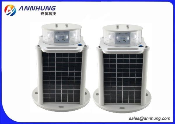 Cheap Flashing Medium Intensity Solar Aviation Warning Light with Remote Controller for sale