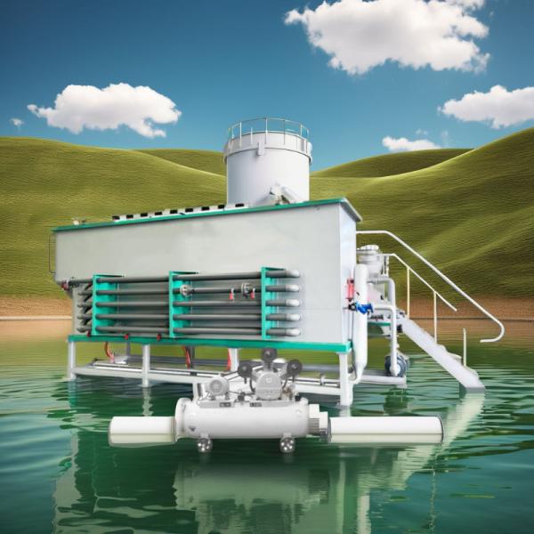 Cheap DAF Production Air Dissolution Dissolved Air Flotation Device For Reclaimed Water Reuse for sale