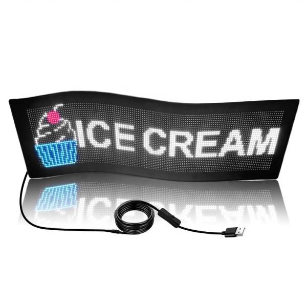 Indoor LED Digital Signage with Bluetooth App Control and Remote Scrolling