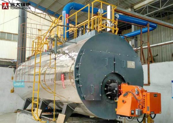 Cheap 2T Natural Gas Steam Boiler Plc Control System Work Efficiently Safety for sale